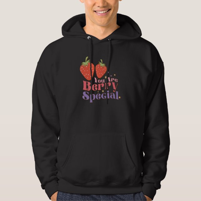 Veste À Capuche Vous êtes Berry Special Cute Fall Pun doux féminin (Devant)
