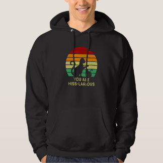 Veste À Capuche Vous êtes Hiss Larieux  Chat  Humour Chatons Blagu