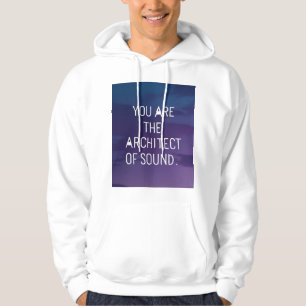 Veste À Capuche Vous êtes l'architecte du son