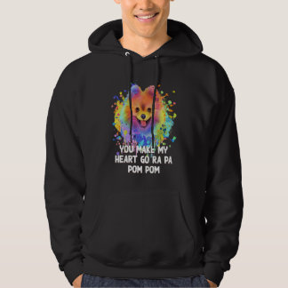 Veste À Capuche Vous faites battre mon cœur Ra Pa Pom Pom drôle de
