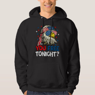 Veste À Capuche Vous Libérez Ce Soir Drapeau Américain Aigle Patri