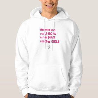 Veste À Capuche Vrai Fille-Basket-ball d'entraîneur d'hommes