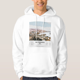 Veste À Capuche Vue de San Francisco, 1849