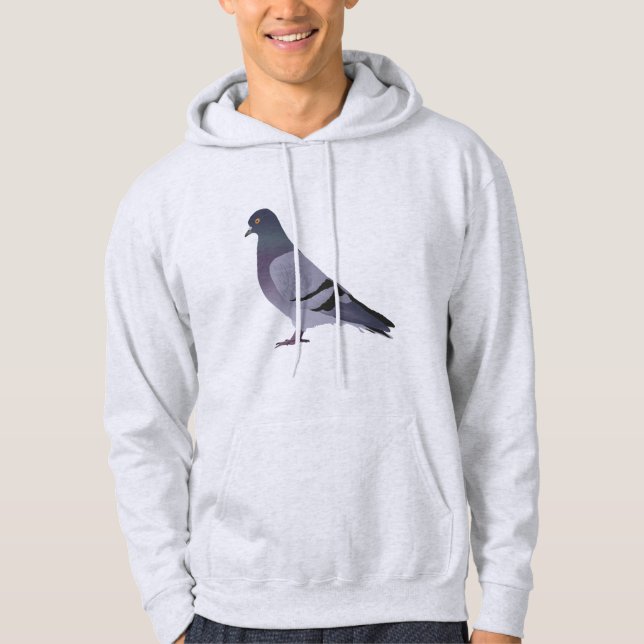 Veste À Capuche Vue latérale Pigeon (Devant)