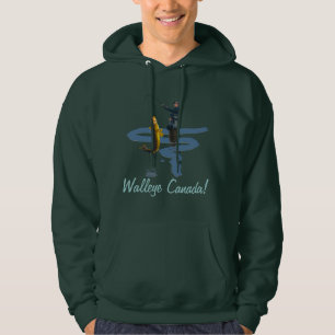 Veste À Capuche Walleye Fishing Outdoor Fisherman's Sporting Hoody