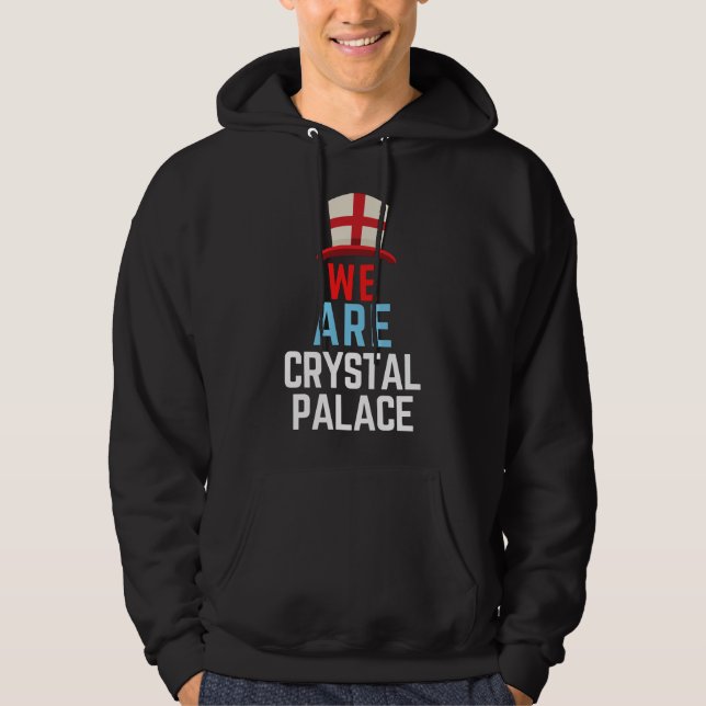 Veste À Capuche We Are Crystal Palace England Flag Sports (Devant)