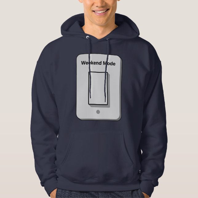 Veste À Capuche Weekend Mode Toggle Minimal UI Design  (Devant)