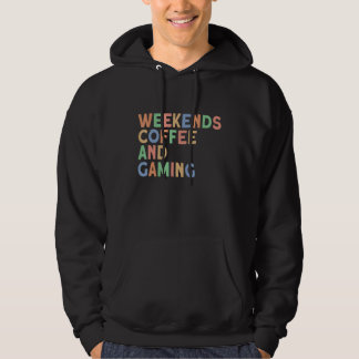 Veste À Capuche Weekends Coffee and Gaming, Gaming Mom, Women's Ga