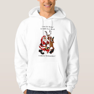 Veste À Capuche Weihnachtsmann mit Elch