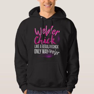 Veste À Capuche Welder Chick Women Maman Drôle Souder Femme Femmes