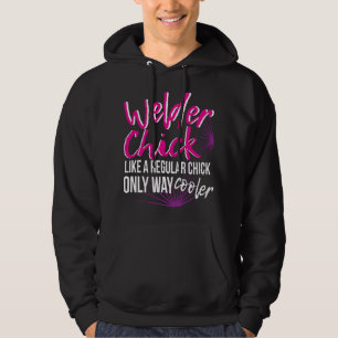 Veste À Capuche Welder Chick Women Mom Funny Welding Female Women 
