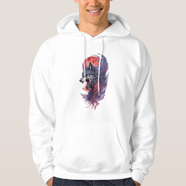 Veste À Capuche WereWolf Mania (Devant)