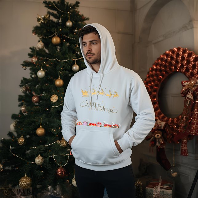 Veste À Capuche White Hoodies for Men (Créateur téléchargé)