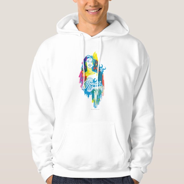 Veste À Capuche Wonder Woman Colorée 1 (Devant)