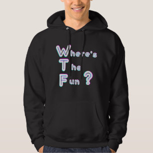 Veste À Capuche WTF- où est le plaisir