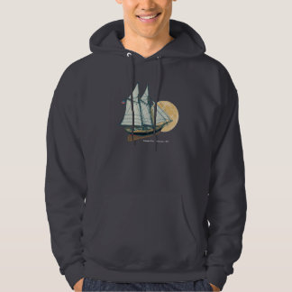 Veste À Capuche Yacht "Amérique" de schooner, 1851