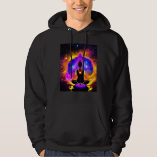 Veste À Capuche Yoga Girl Female Sun Salutation Meditation Chakra
