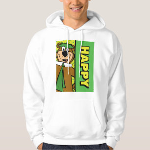 Veste À Capuche Yogi l'ours heureux