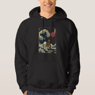 Veste À Capuche Yorkiepoo Japanese Kanagawa Wave  Surf Dog
