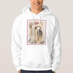 Veste À Capuche Yorkshire Terrier Peinture - Cute Original Chien A
