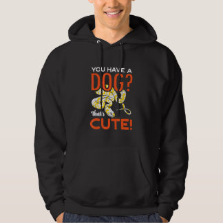 Veste À Capuche You Have A Dog Thats Cute Banana Ball Python Herpe