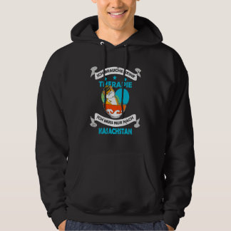 Veste À Capuche Yourte République du Kazakhstan Qazaqstan drapeau