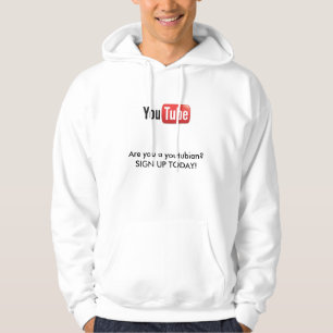 Veste À Capuche youtube-logo (2), êtes-vous des youtubian ?