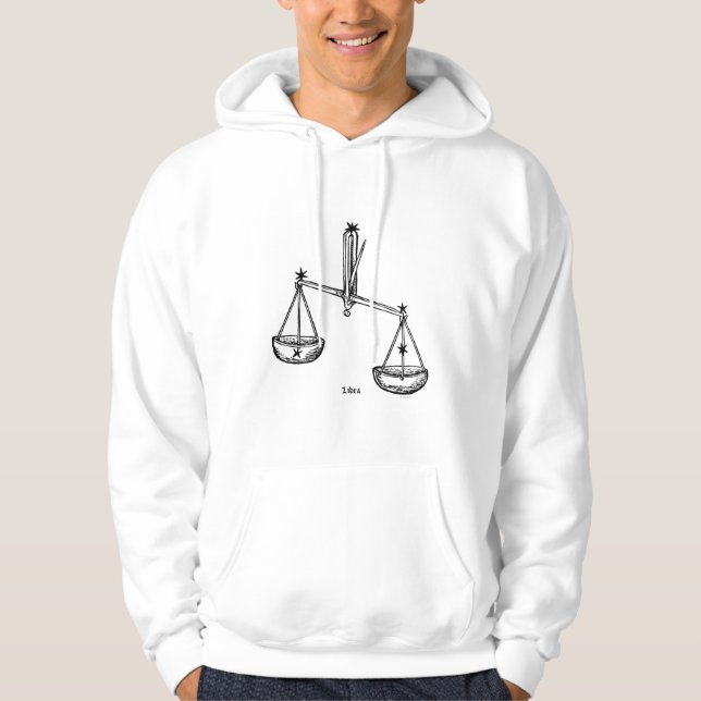 Veste À Capuche Zodiaque : Balance, 1482 (Devant)
