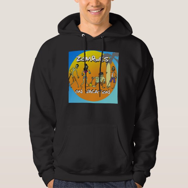 Veste À Capuche Zombis des vacances (Devant)