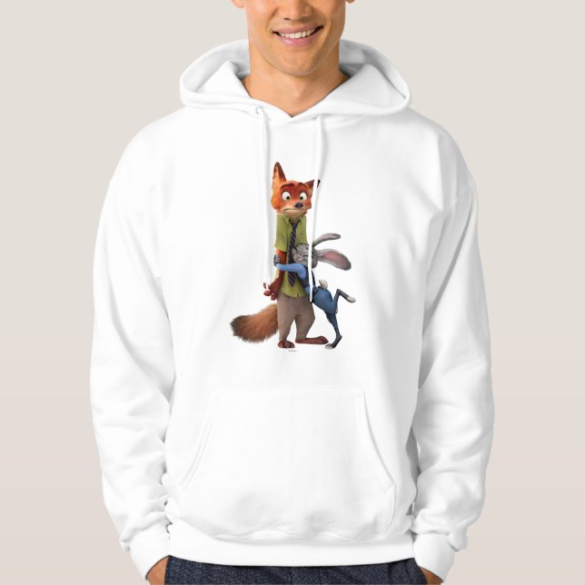 Veste À Capuche Zootopie| Judy & Nick - Suspect appréhendé ! (Devant)