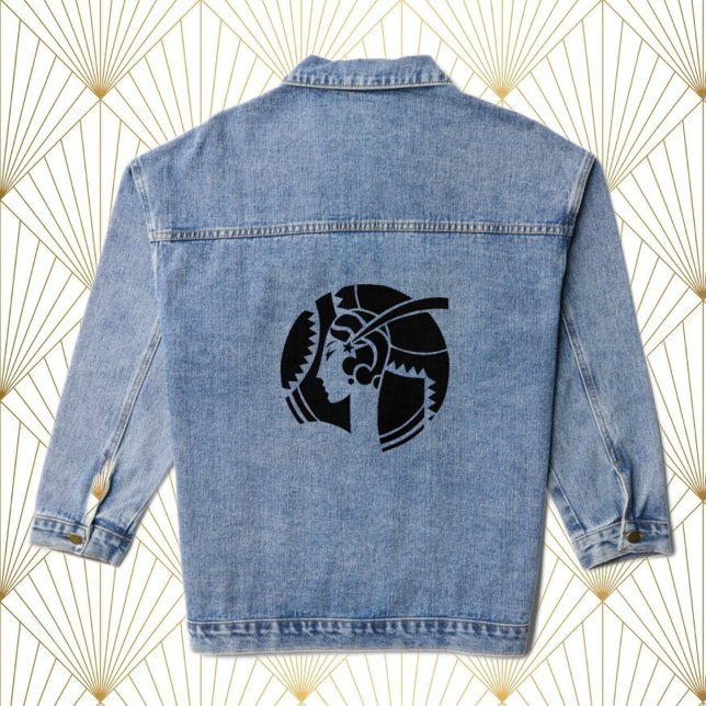 Veste Art Déco Lady Denim (Créateur téléchargé)