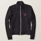 Borinqueneers Fleece Track Jacket brodé