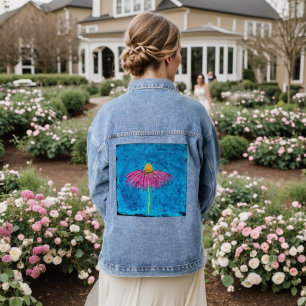 Veste de jeans de confleur