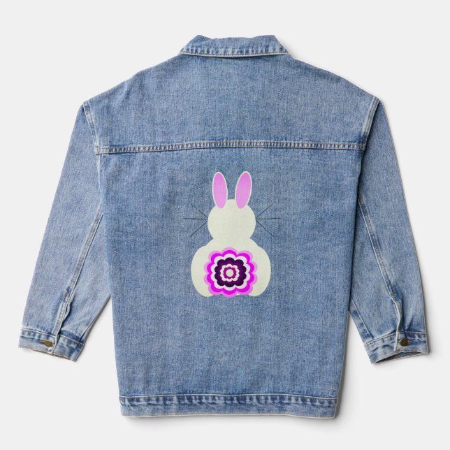 Veste de Pâques Bunny Denim (Verso)