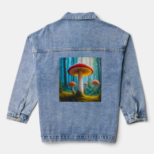 Veste Denim de champignon mellow