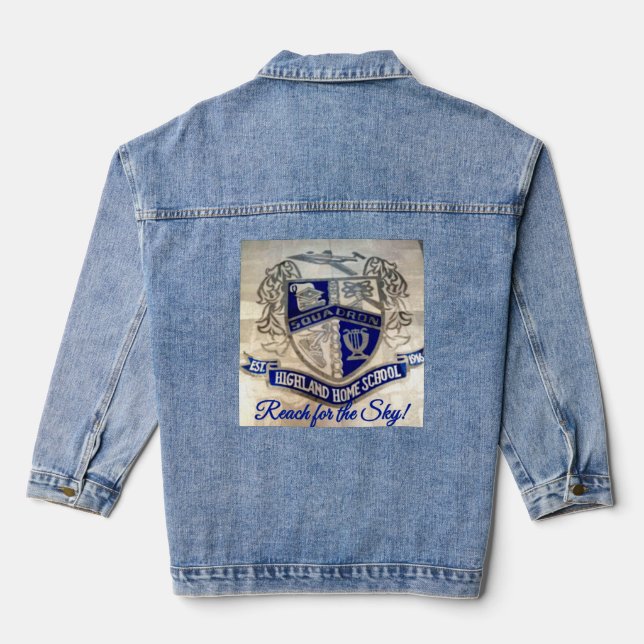 Veste Denim de l'escadron de vol (Verso)