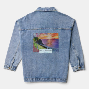 Veste Denim du phare de Byron