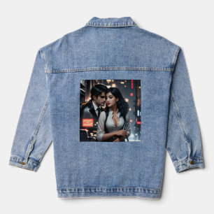 Veste Denim Femme d'Art numérique Parfait
