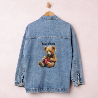 Veste Denim Femme de l'ours en peluche toujours ad