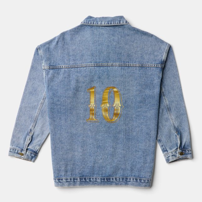 Veste Denim Femme (Jean Jacket) (Verso)