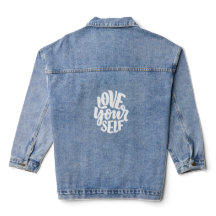 Veste Denim Femme Personnalisée (Jean Jacket), Den