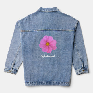 Veste Denim Flower Bridesmaid