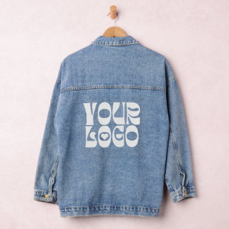Veste Denim pour salon de logo professionnel perso