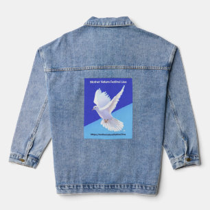 Veste en Denim Live Mother Nature Festival 3/4 Man