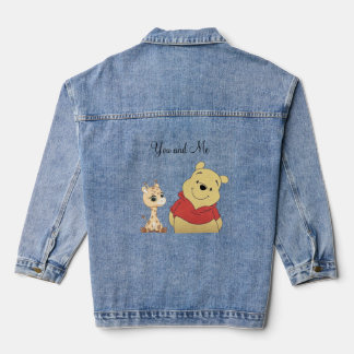 Veste en denim minimale pour animaux