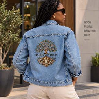 Veste en denim Roots Run Deep