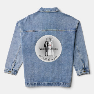 Veste en jean amusante pour enterrement de vie de 