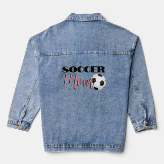 Veste en jean pour maman de footballeur