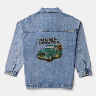 Veste en jean pour route de terre et route de camp