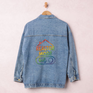 Veste en jean Realtor Mode On Agent immobilier